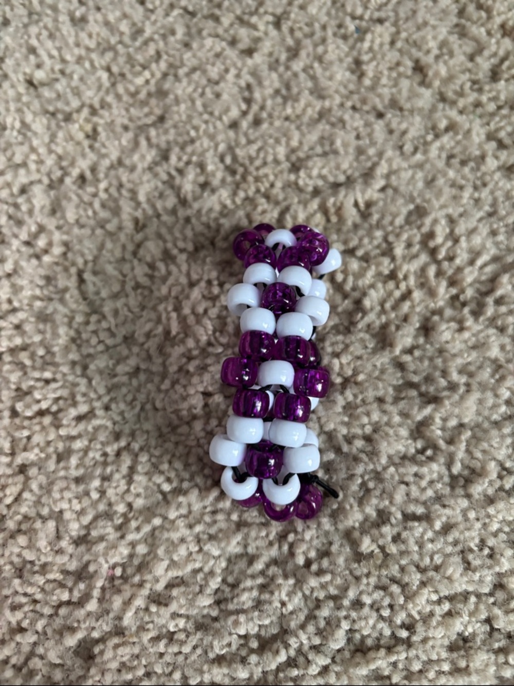 Handmade Kandi flower cuff!